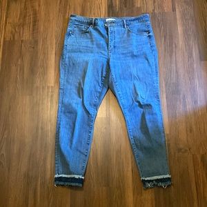Loft curvy skinny jeans